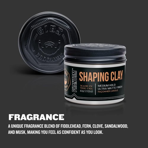 GIBS - Matte Finish Hair Styling Pomade | Strong Hold & Easy Application for All Hair Types