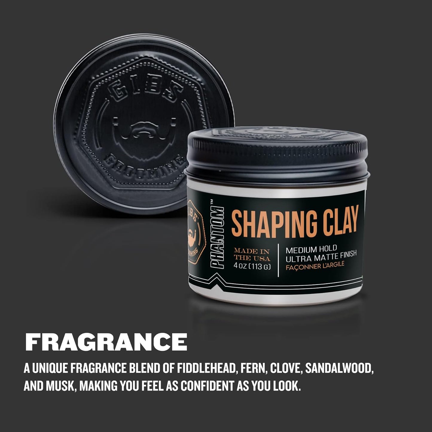 GIBS - Matte Finish Hair Styling Cream | Long-Lasting Hold & Shine for All Hair Types