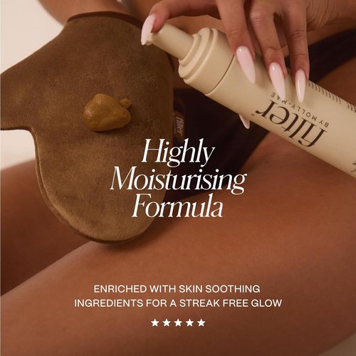 Molly-Mae Self Tanner Mousse - Dark Shade | Streak-Free Sunless Tanning Foam | Fast-Drying, Vegan Formula | 6.7 fl oz