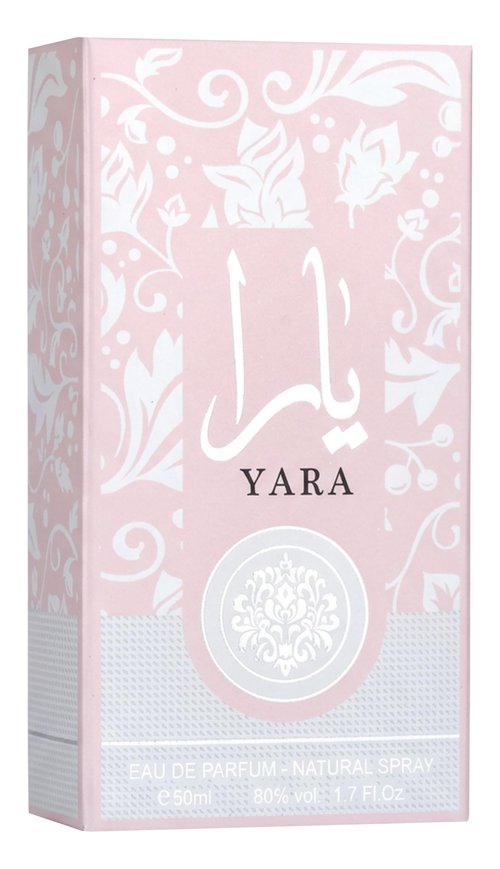 Ard al Zaafaran Yara – Floral, Fruity, Gourmand, Sweet, Musky – Eau de Parfum Spray Long-Lasting Fragrance for Women, 1.7 Ounce / 50ml