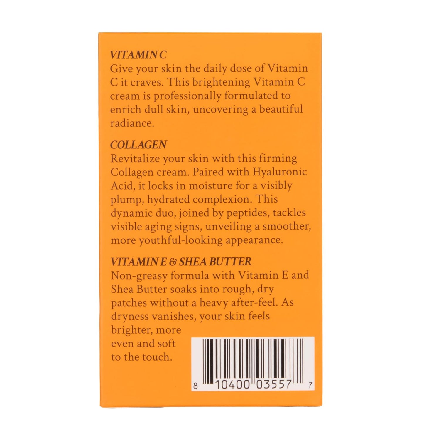 Elastalift Vitamin C Firming Face Cream - Potent Moisturizer for Dry Skin & Wrinkles | 2 Fl Oz