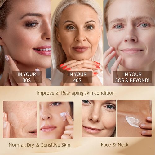 Regine Switzerland Neck Firming Cream - Deep Hydration Anti-Aging Moisturizer with Retinol & Collagen | 1.7 Fl Oz