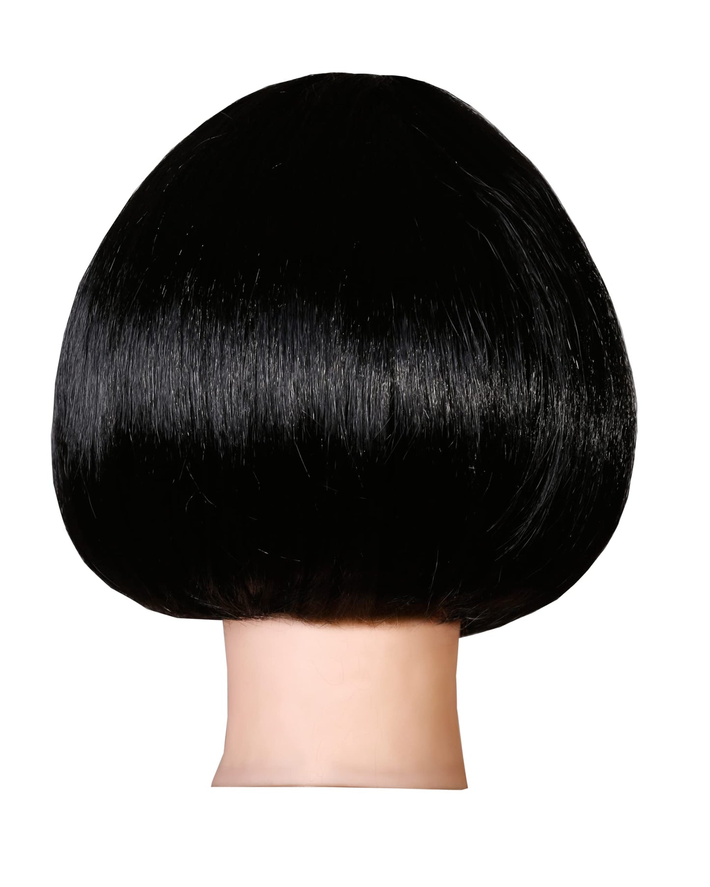 Matissa Short Straight 10" Bob Wig with Bangs Synthetic Fancy Dress Costume Halloween Party (Black)