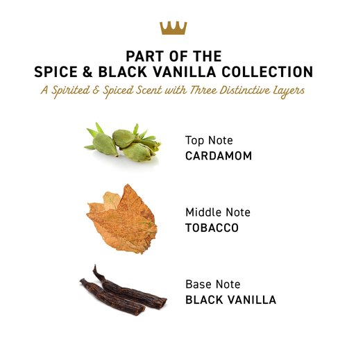 Cremo Spice & Black Vanilla 2-in-1 Shampoo & Conditioner, Barber Grade Quality That Moisturizes and Cleanses All Hair Types, 16 Fluid Ounce