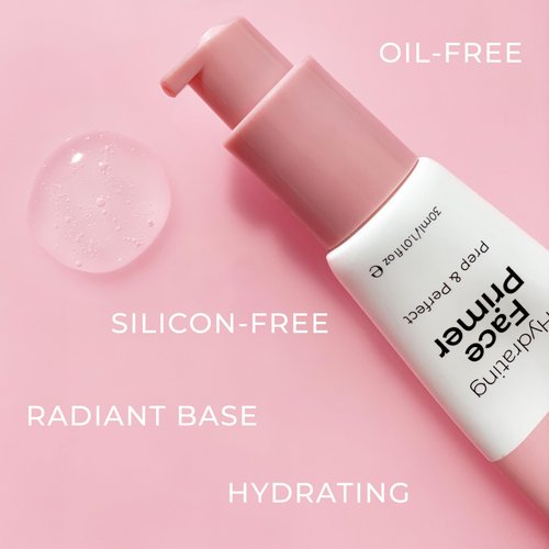 MCoBeauty Hydrating Primer Makeup - Water-Based Oil-Free Gel Primer for Smooth Application - Helps Reduce the Appearance of Dryness Before Makeup - Face Make-up - 30ml