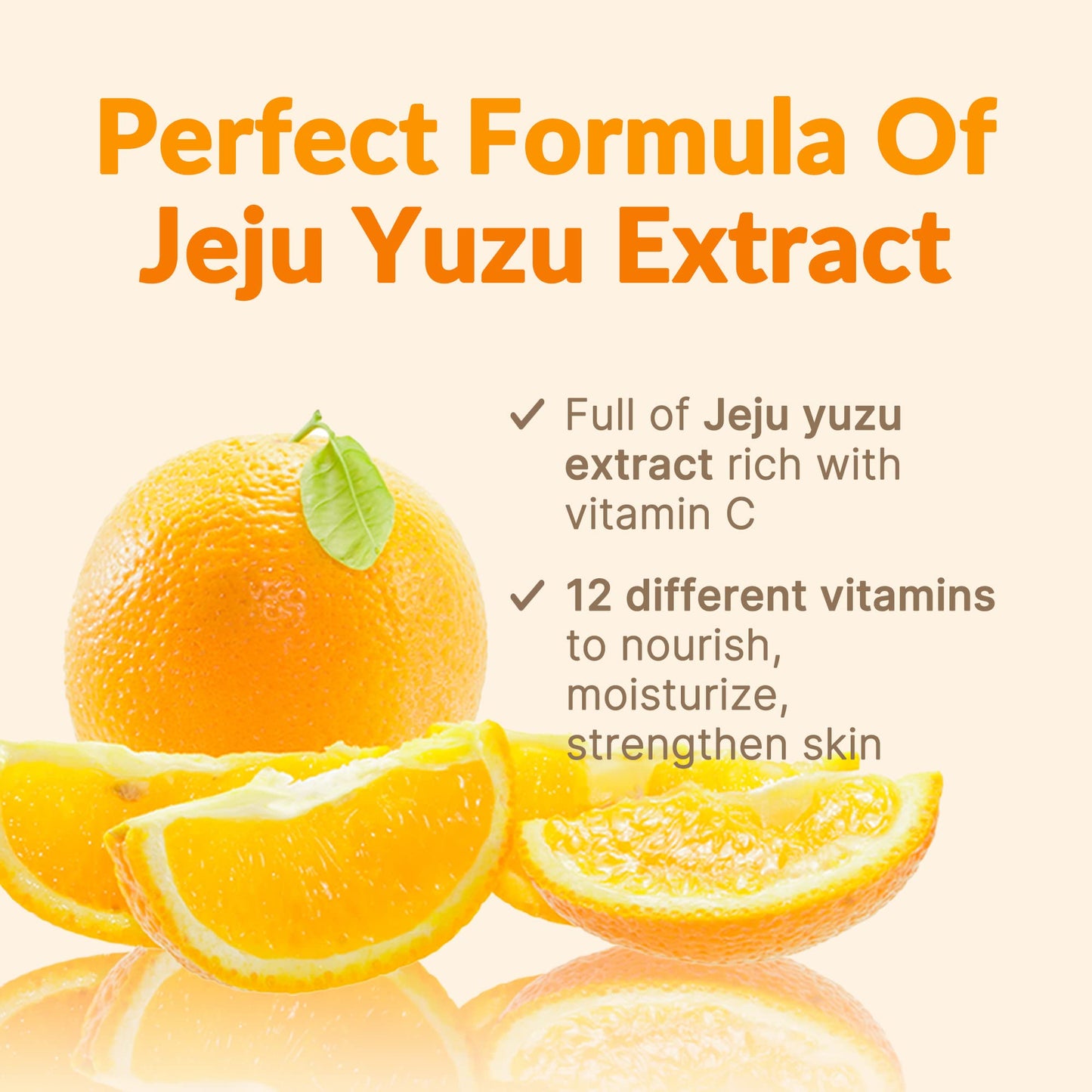 LALARECIPE Yuzu Vita C Facial Ampoule | Hydrating & Brightening Korean Glow Ampoule with Niacinamide and Vitamin C | Dark Spot Care for Glowing Skin | Vegan Day & Night Face Ampoule (1.69 fl oz)