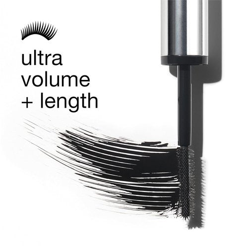 Clinique Chubby Lash Fattening Mascara - Volume & Length, Safe for Sensitive Eyes, Jumbo Jet, 0.3 Fl Oz