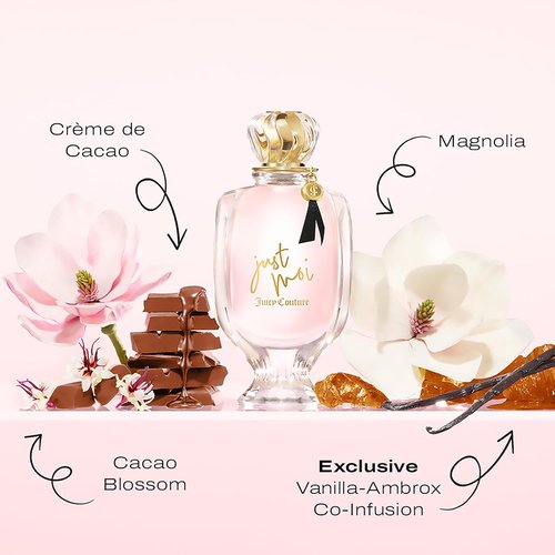 Juicy Couture Just Moi Eau de Parfum Gift Set - Amber Vanilla Scent | Travel Size 3.4 fl oz