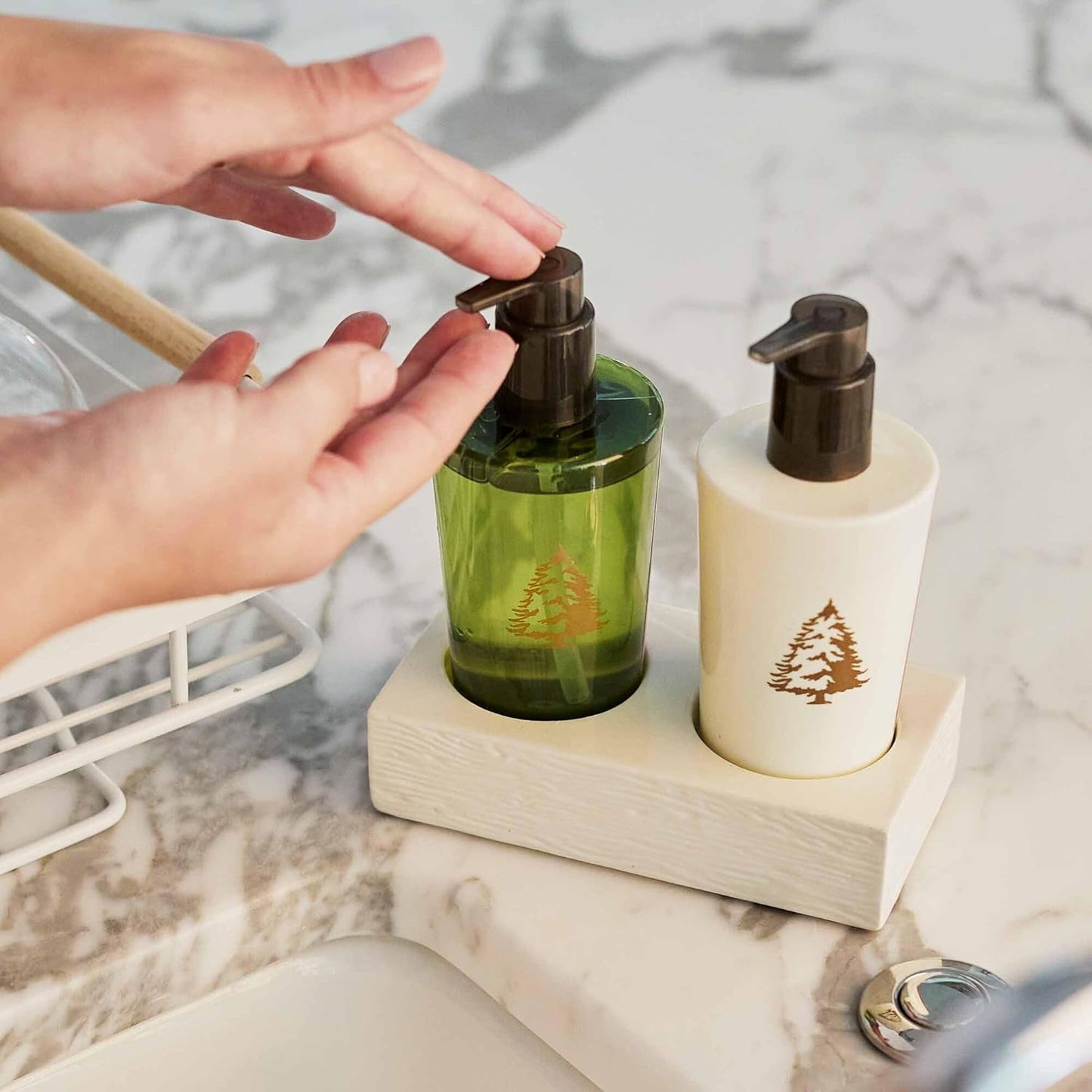 Thymes Frasier Fir Hand Wash - Refreshing Scent | 8.25 Fl Oz for Luxurious Cleanliness