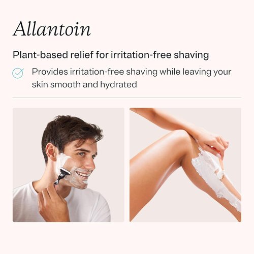 MDacne Shaving Cream for Acne-Prone Skin - Soothing Oil-Free Formula | Reduces Razor Burn & Irritation