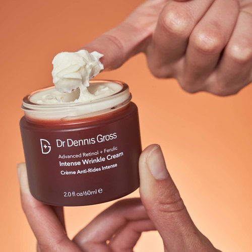 Dr. Dennis Gross Advanced Retinol + Ferulic Wrinkle Cream - Intense Hydration for Skin Transformation | 2 oz