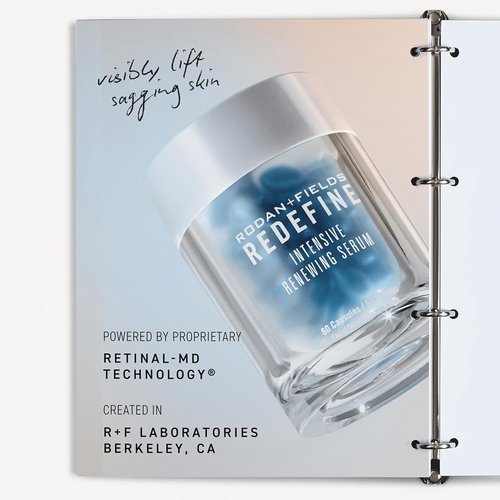 Rodan + Fields Redefine Intensive Renewing Serum - 60 Capsules | Retinol Night Serum for Youthful Skin
