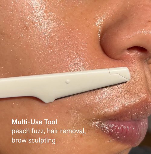 Nimbi Dermaplane Razor - Precision Eyebrow Shaper & Facial Hair Removal Tool | Eco-Friendly 3 Count
