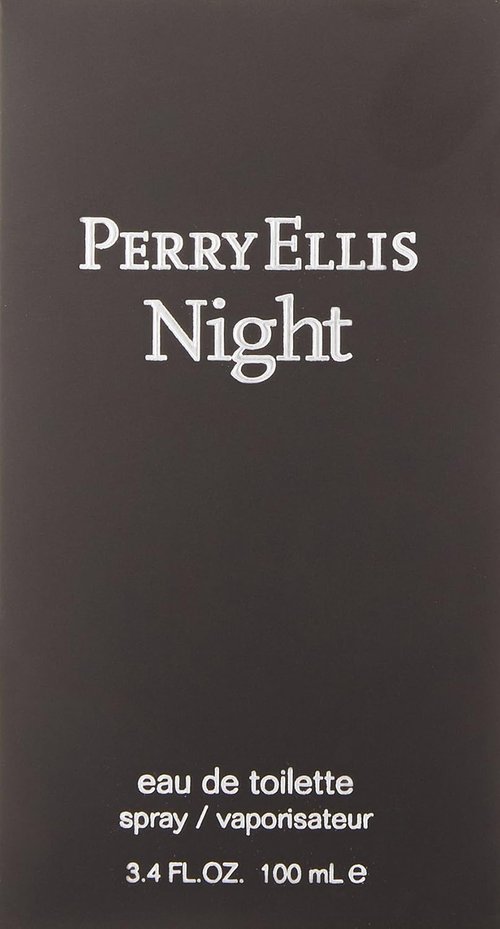 Perry Ellis Night Eau de Toilette Spray for Men - 3.4 Ounce | Invigorating Fragrance