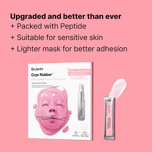 Dr.Jart+ Cryo Rubber Cooling Face Mask - Hydrating Serum Ampoule | Travel Size Korean Skin Care