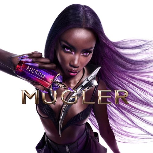 Mugler - Alien Hypersense - Eau de Parfum - Womens Perfume - Floral Woody Scent - Refillable - With Green Mandarin, Pear Accord, Jasmine, & Cashmere - 0.33 Fl Oz