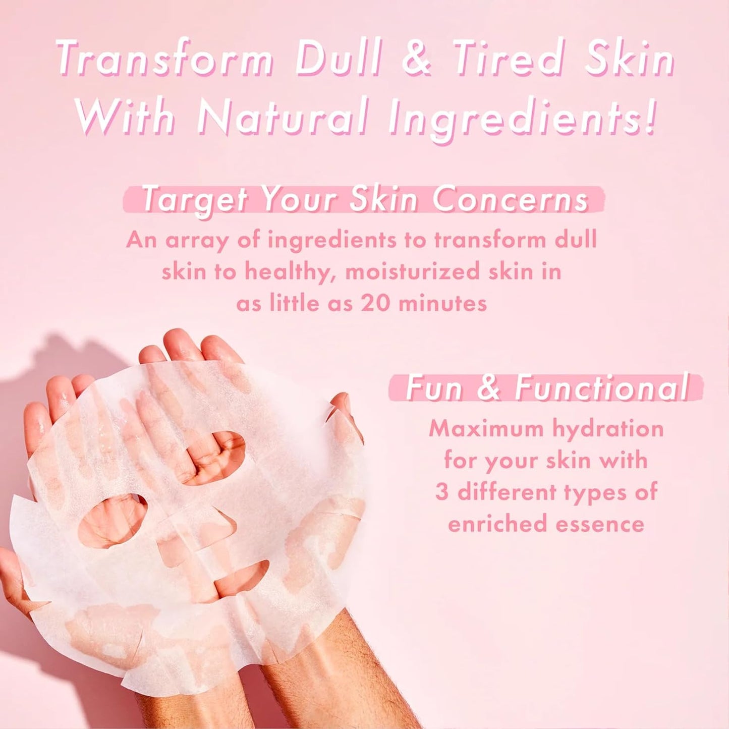 TONYMOLY Head to Toe Mask Set - 4-Piece Hydrating & Nourishing Face, Hand & Foot Masks | Perfect Holiday Gift