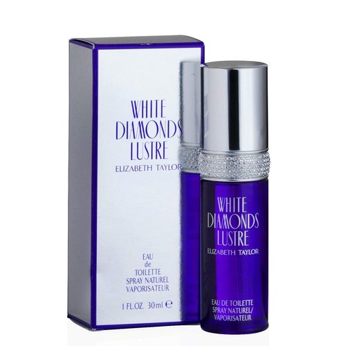Elizabeth Taylor White Diamonds Lustre EDT Spray - Elegant Fragrance for Women | 1.0 oz (30 ml)