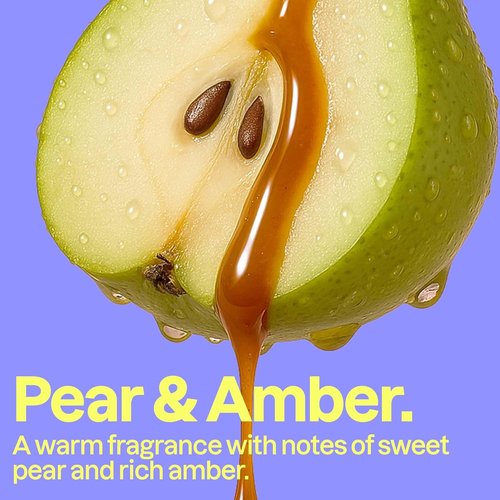 ATTITUDE Body Cream - EWG Verified Vegan Moisturizer for Dry Skin | Pear & Amber Scent, 8 Fl Oz