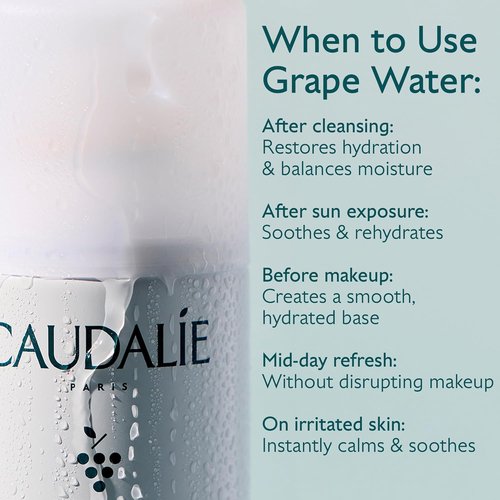 Caudalie Grape Water - Hydrating Face Mist for Refreshing Skin - 6.7 oz