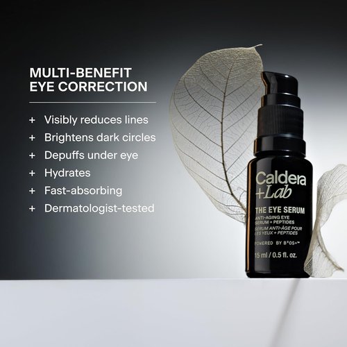 Caldera + Lab Eye Serum - Men’s Formula for Fine Lines, Dark Circles & Puffiness Relief