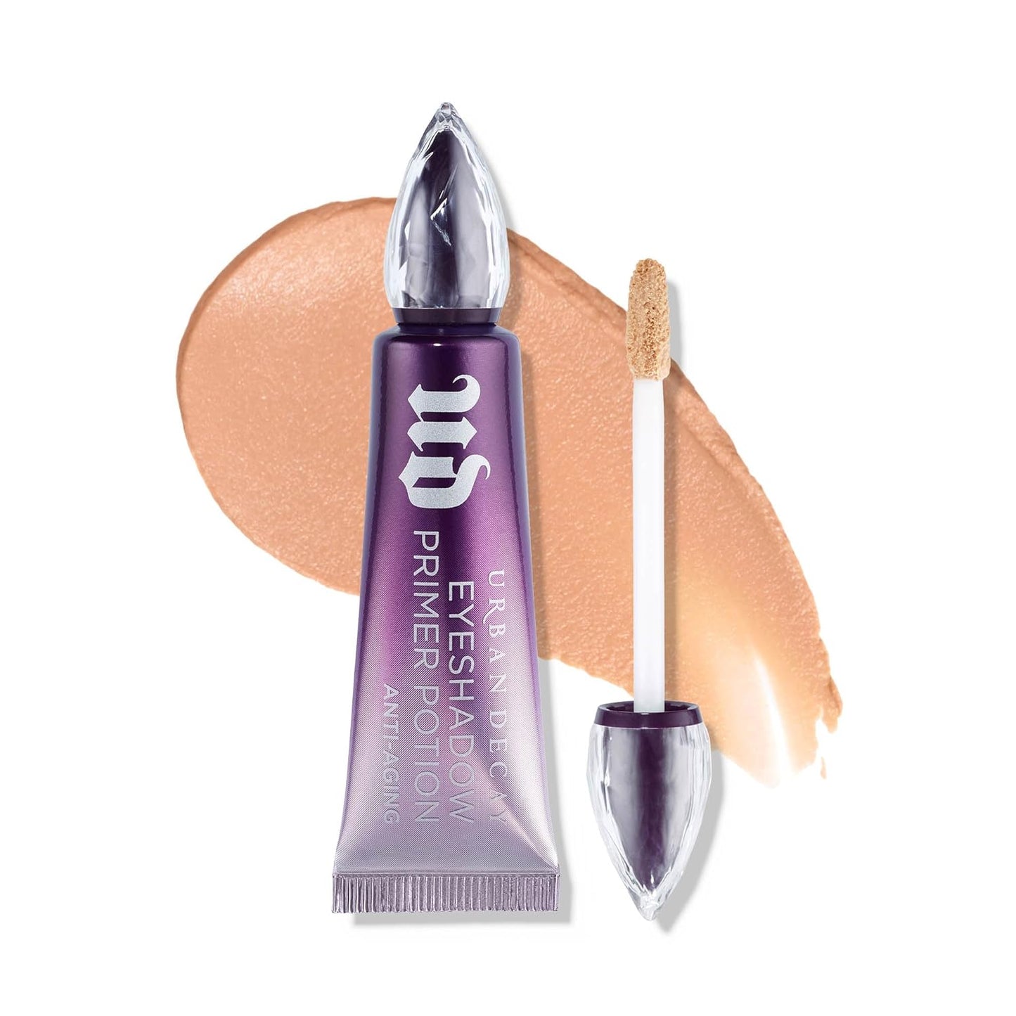 Urban Decay Anti-Aging Eyeshadow Primer Potion - Nude Crease-Resistant Primer for Smooth, Long-Lasting Eye Makeup