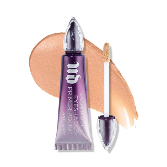 Urban Decay Anti-Aging Eyeshadow Primer Potion - Nude Crease-Resistant Primer for Smooth, Long-Lasting Eye Makeup