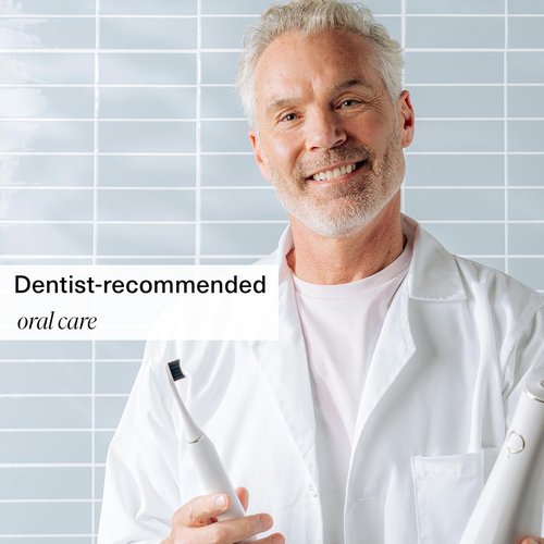 Boka Electric Toothbrush - Rechargeable Sonic Power with 2 Heads for Deep Cleaning | Dentist Recommended