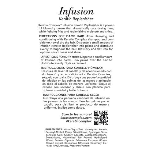 Keratin Complex - Infusion Keratin Replenisher for Smooth, Healthy Hair | 8 oz