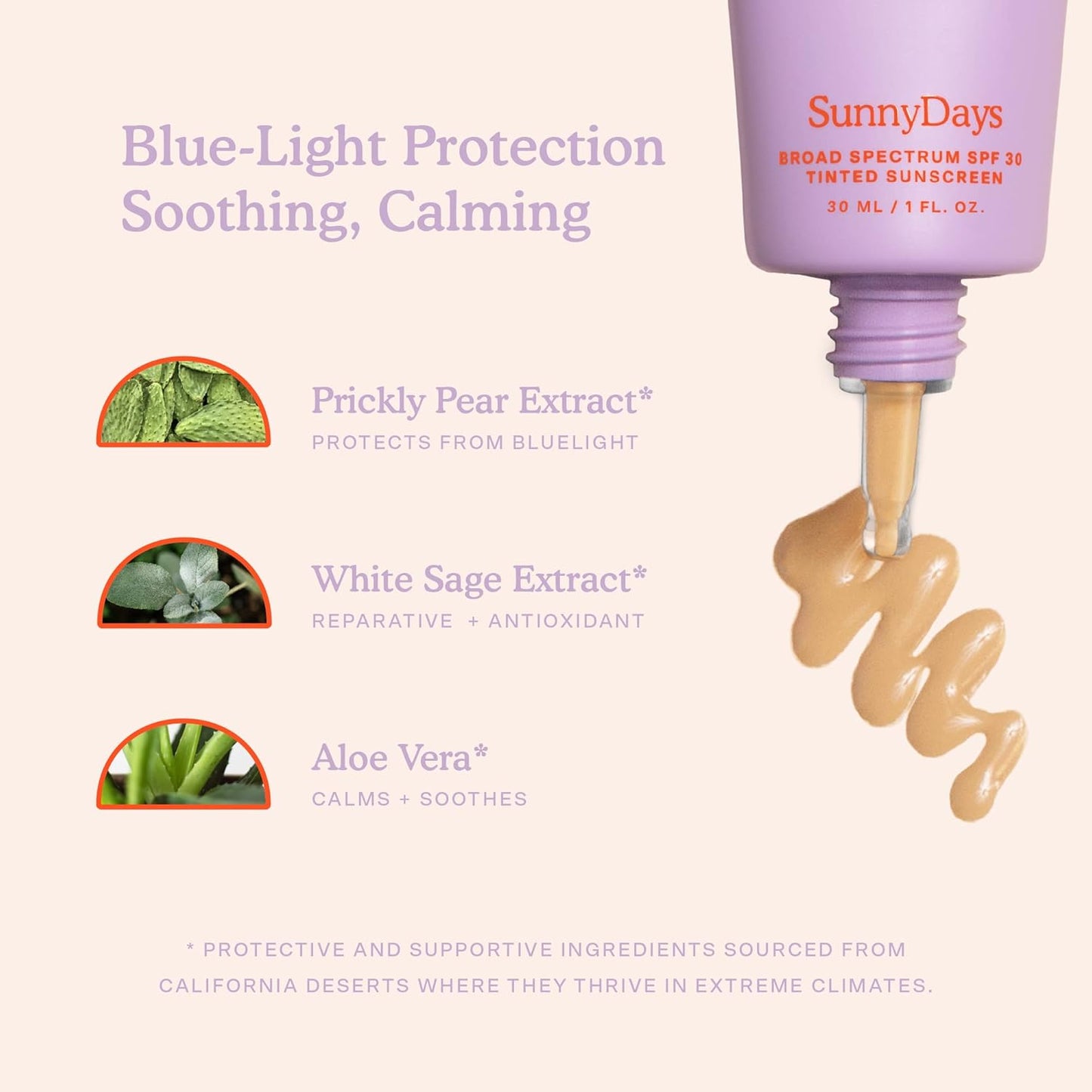 Tower 28 SunnyDays SPF 30 Tinted Moisturizer - 2-in-1 Mineral Sunscreen & Foundation - 05 Fair/Pink (1 oz)