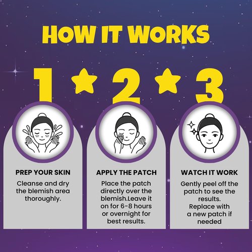 280Pcs Star Pimple Patches for Face - Pimple Patches Cute Stars - Hydrocolloid, Salicylic Acid, Tea Tree Oil, Centella - Glitter, Regular, Glow in the Dark, Translucent 7 Colors, 3 Sizes Zit Stickers
