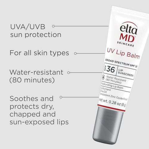 EltaMD UV Daily SPF 40 Face Sunscreen - Zinc Oxide Moisturizer, 1.7 oz Pump for Daily Protection
