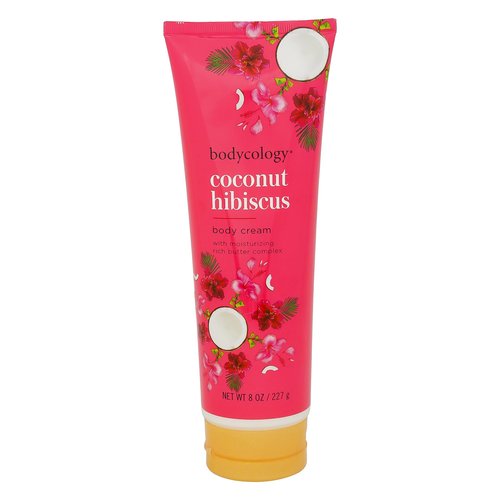 Body Cream - Coconut Hibiscus by Bodycology for Women - 8 oz Body Cream