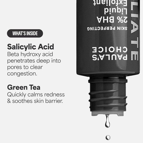 Paula's Choice SKIN PERFECTING 2% BHA Liquid Exfoliant - Salicylic Acid Facial Polish for Enlarged Pores & Fine Lines - Fragrance-Free