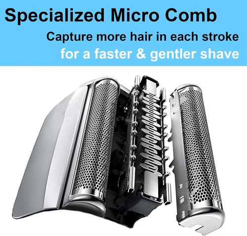 Braun 70S Series 7 Replacement Head - Compatible Foil Shaver Head for 790cc, 760cc, 750cc, 720, 799, 797
