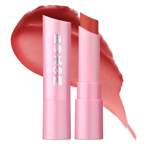 BUXOM Full-On Plumping Lip Glow Balm - Hydrating Tinted Lip Treatment with Hyaluronic Acid & Shea Butter