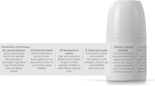 Dr Organic Lavender Deodorant - Natural Odor Protection with Soothing Lavender Essence | 3.4 oz