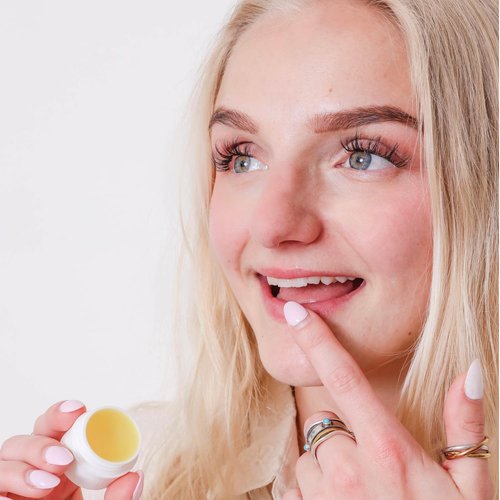 Lip Session Lip Balm Vanilla Original Flavor .33 Oz. Jars with Vitamin E & Cocoa Butter - Moisturizes & Soothes Dry, Cracked, or Chapped Lips (2 Pack)