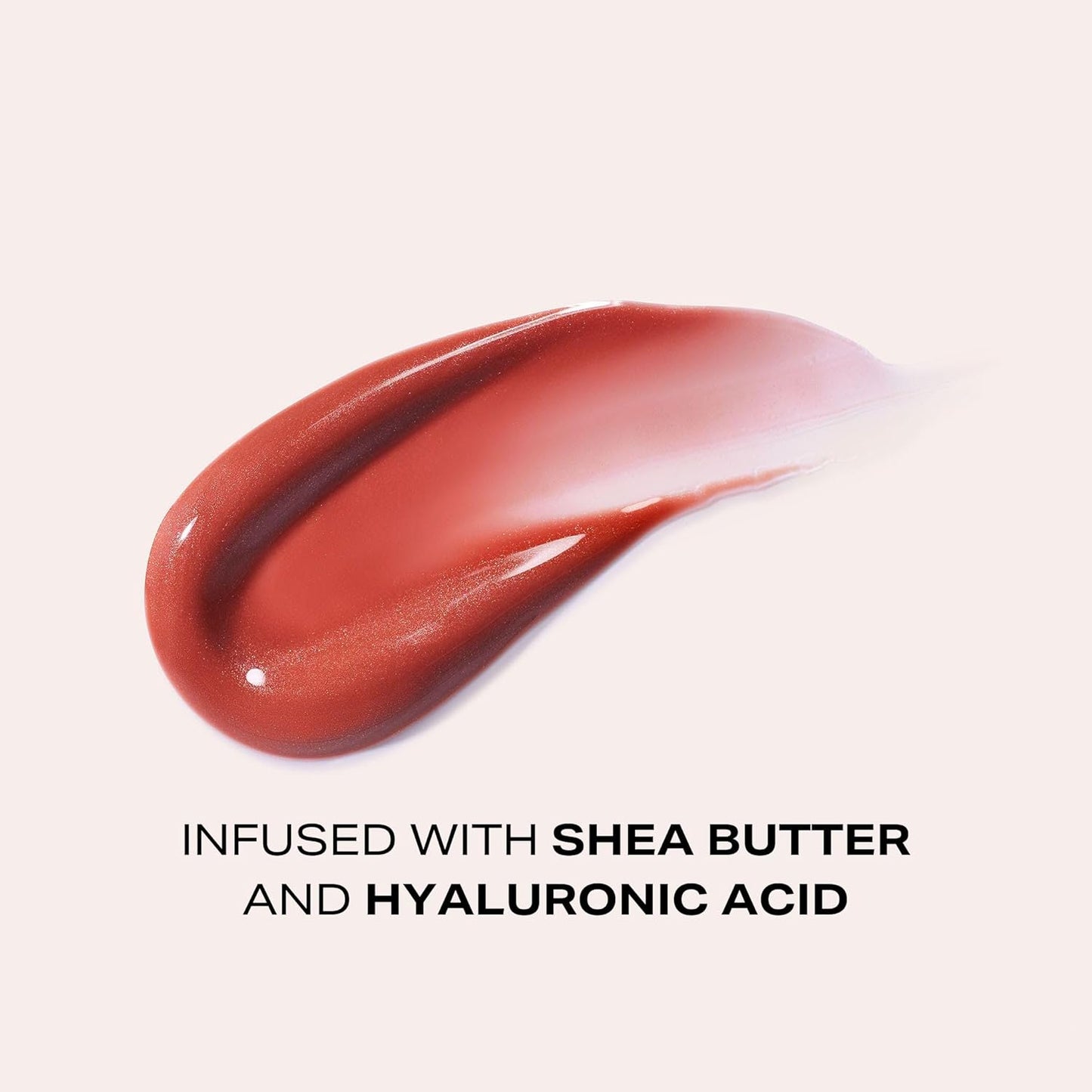 Woosh Beauty Spin-On Lip Gloss - Hydrating Hyaluronic Acid & Shea Butter Formula | Vegan, Shine Finish
