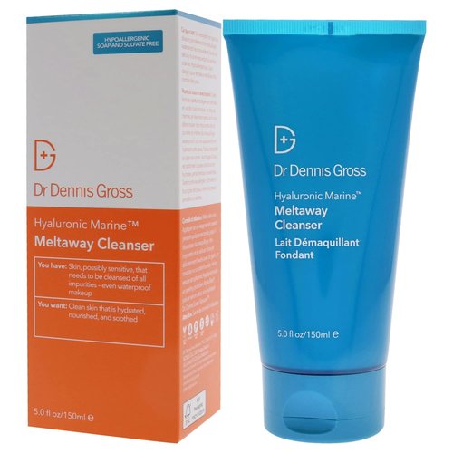 Dr. Dennis Gross Hyaluronic Marine Meltaway Cleanser - Gentle Unisex Formula | 5 oz