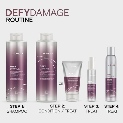 Joico Defy Damage Protective Conditioner - Strengthen Color-Treated Hair | Moringa Seed Oil & Arginine