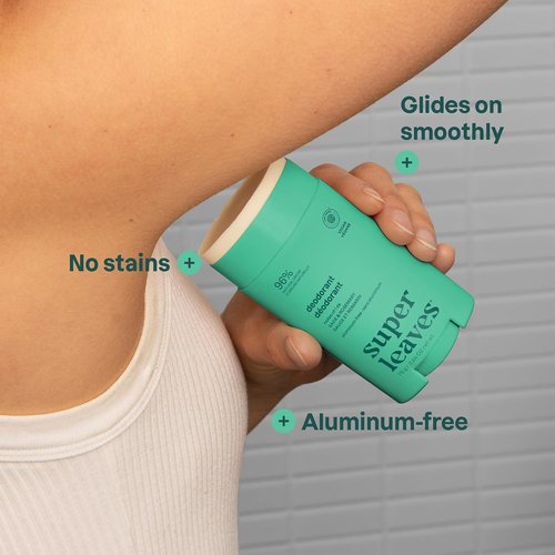 ATTITUDE Aluminum Free Deodorant, Natural Origin Ingredients, EWG Verified, Odor Control With Baking Soda, Twist & Glide, Dermatologically Tested, Vegan, Sage & Rosemary Scent, 2.64 Oz