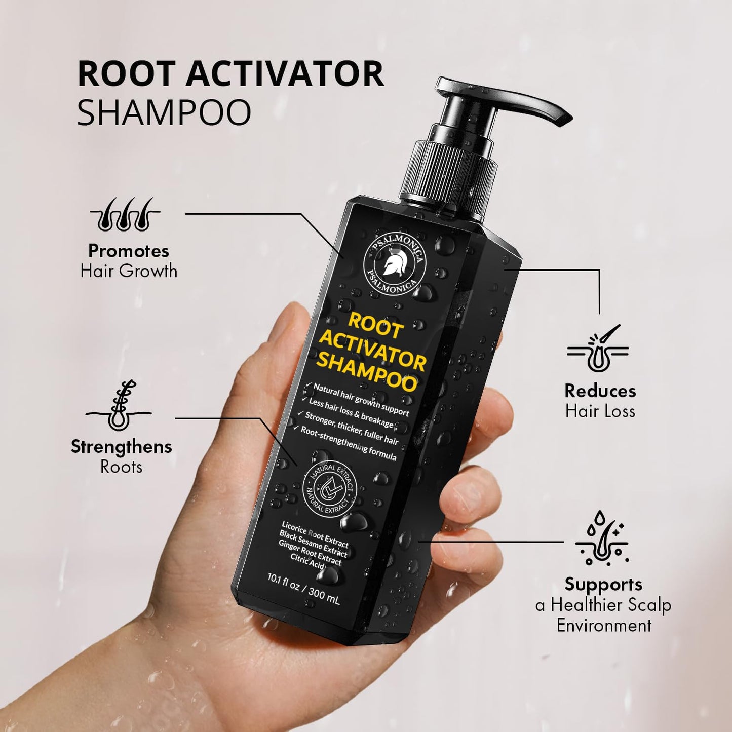 Skiennix Hair Growth Shampoo & Conditioner Set - Sulfate-Free Thickening Formula for Hair Loss & Thinning Hair