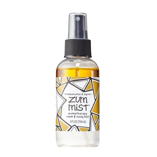 Indigo Wild Zum Mist Room & Body Spray - Aromatherapy Essential Oil - Frankincense & Myrrh - 4 Fl Oz