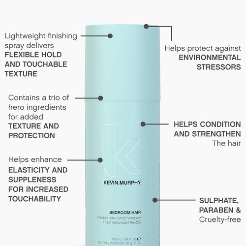 Kevin Murphy Bedroom Hair Flexible Texturizing Hairspray - 7.9 Ounce for Effortless Style