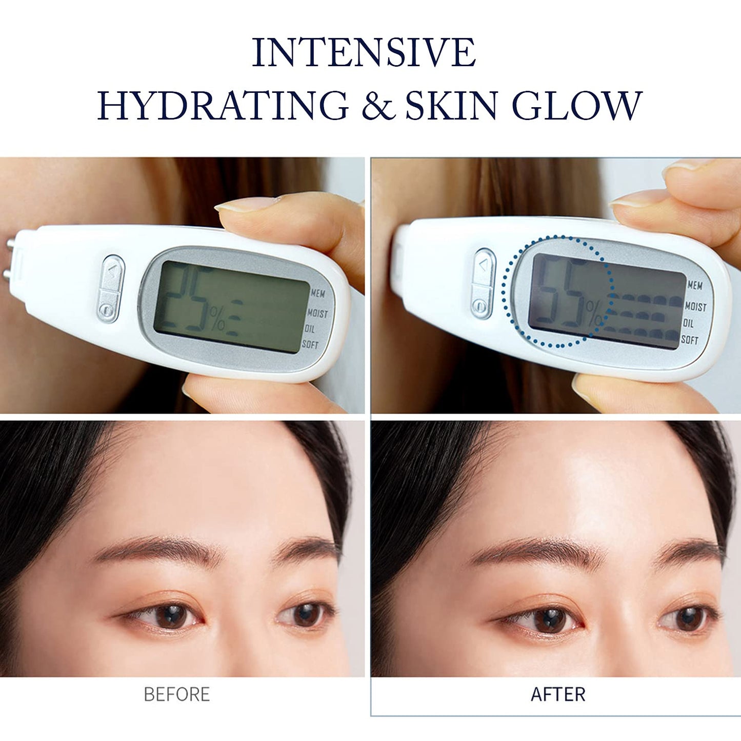 WELLDERMA Sapphire Collagen Hydro Emulsion - Hydrating Face Lotion with Niacinamide & Shea Butter | 100mL