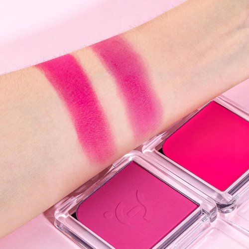 Regine Switzerland Blush Duo - Versatile Cream & Powder Set, Highly Pigmented & Long-Lasting | 2-Pack Berry Bliss