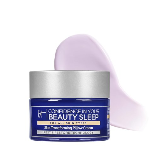IT Cosmetics Confidence In Your Beauty Sleep Night Cream - Anti-Aging Moisturizer with Ceramides & Hyaluronic Acid for Fine Lines & Wrinkles