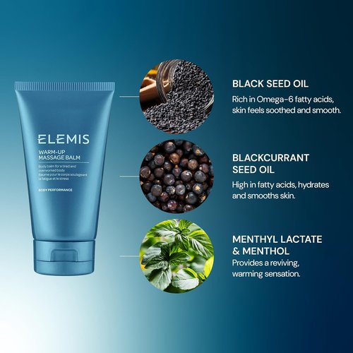 ELEMIS Warm-Up Massage Balm - Soothing Relief for Muscles | 5 Fl. Oz.