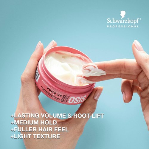 OSiS+ Pump Up Volume Hair Paste - Medium Hold & Root Lift for All Hair Types | 2.8 oz
